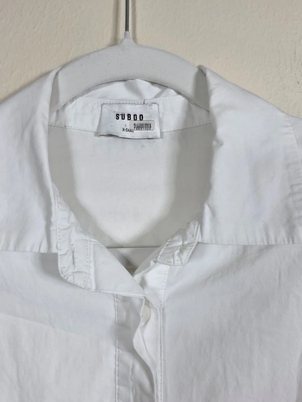 SUBOO SIA DRAWCORD SHIRT SIZE XS MSRP $229